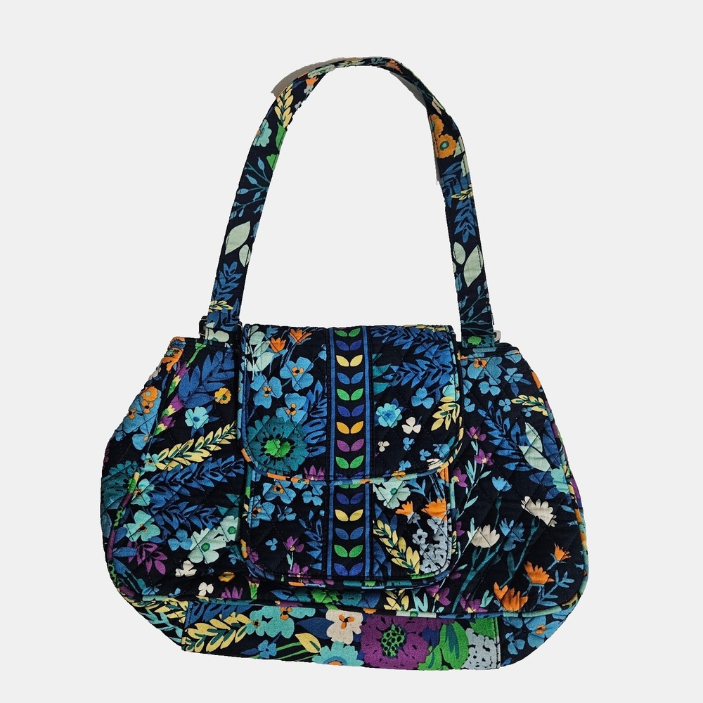 Vera Bradley Retired Pattern Midnight Blues Tote Bag